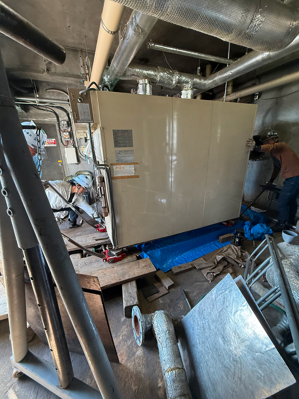 ボイラー更新工事