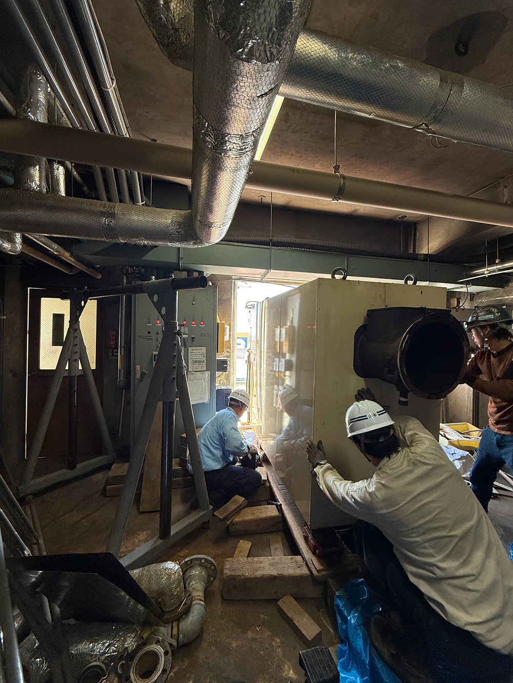 ボイラー更新工事