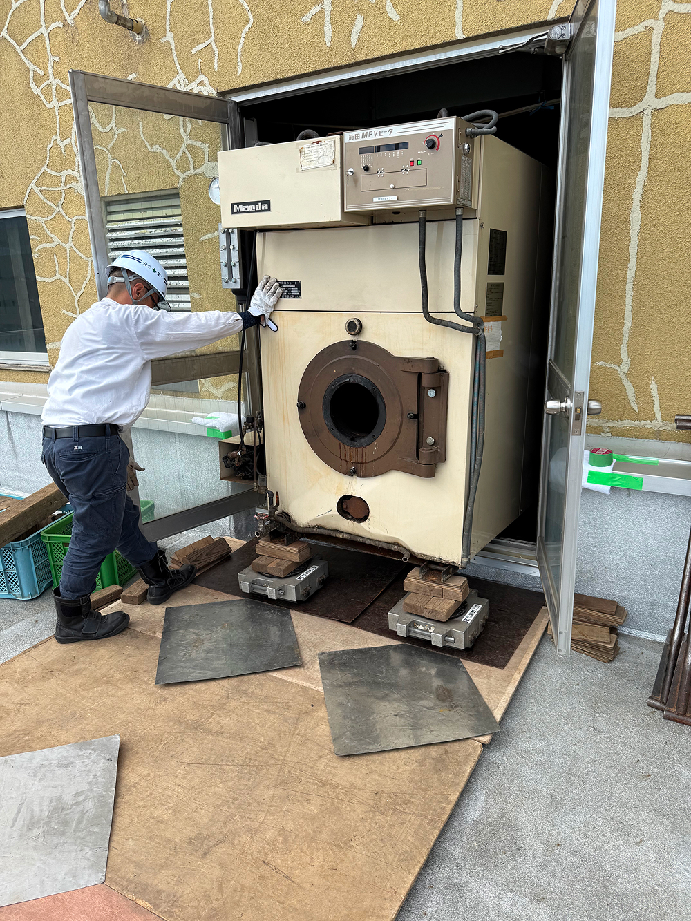 ボイラー更新工事