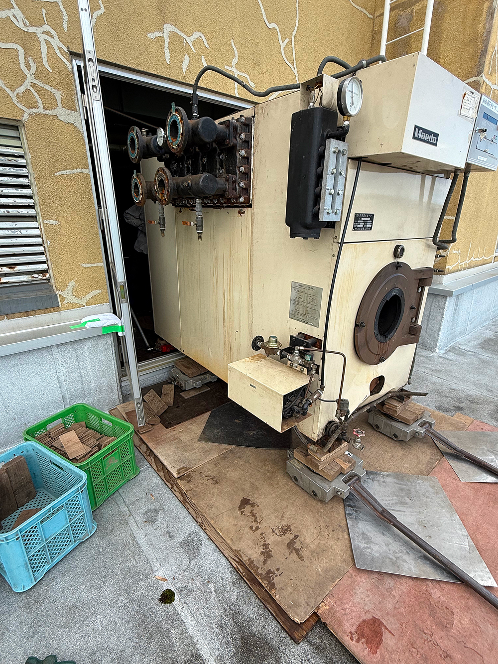 ボイラー更新工事