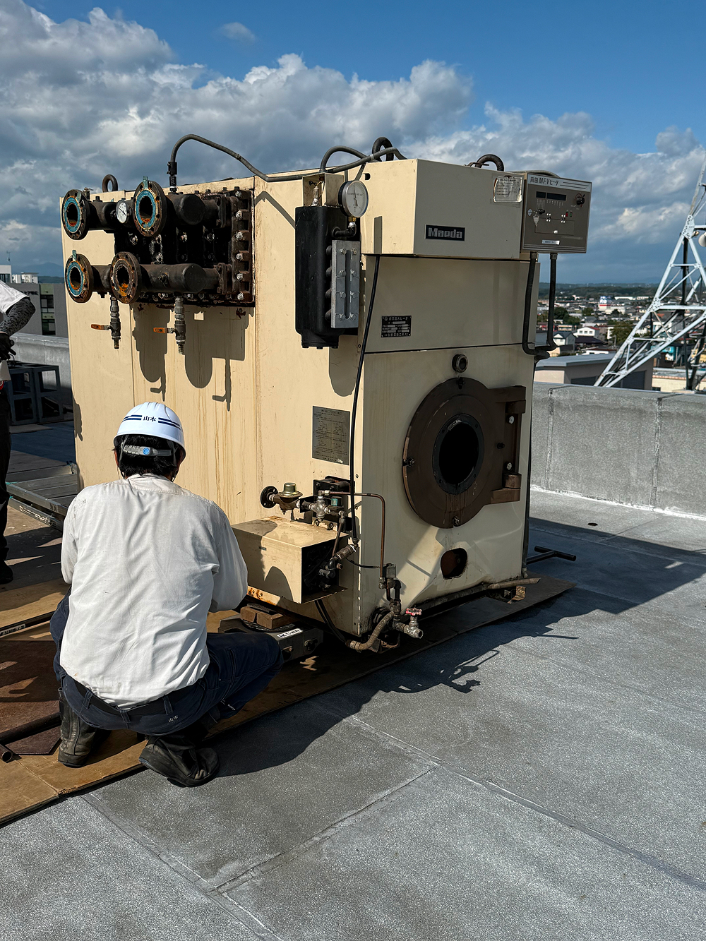 ボイラー更新工事