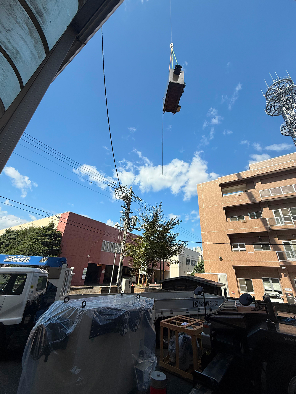 ボイラー更新工事