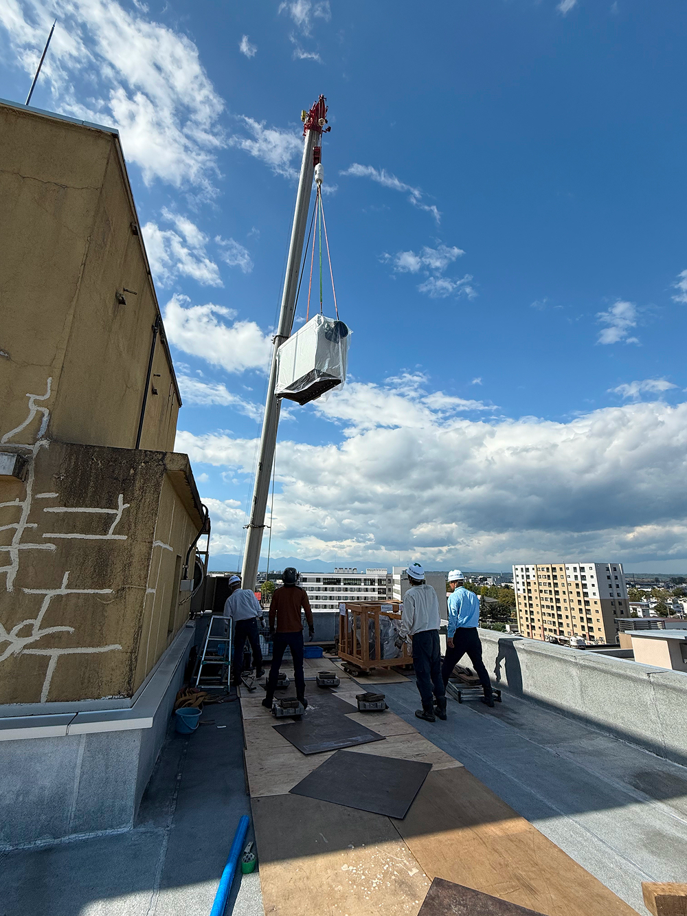 ボイラー更新工事