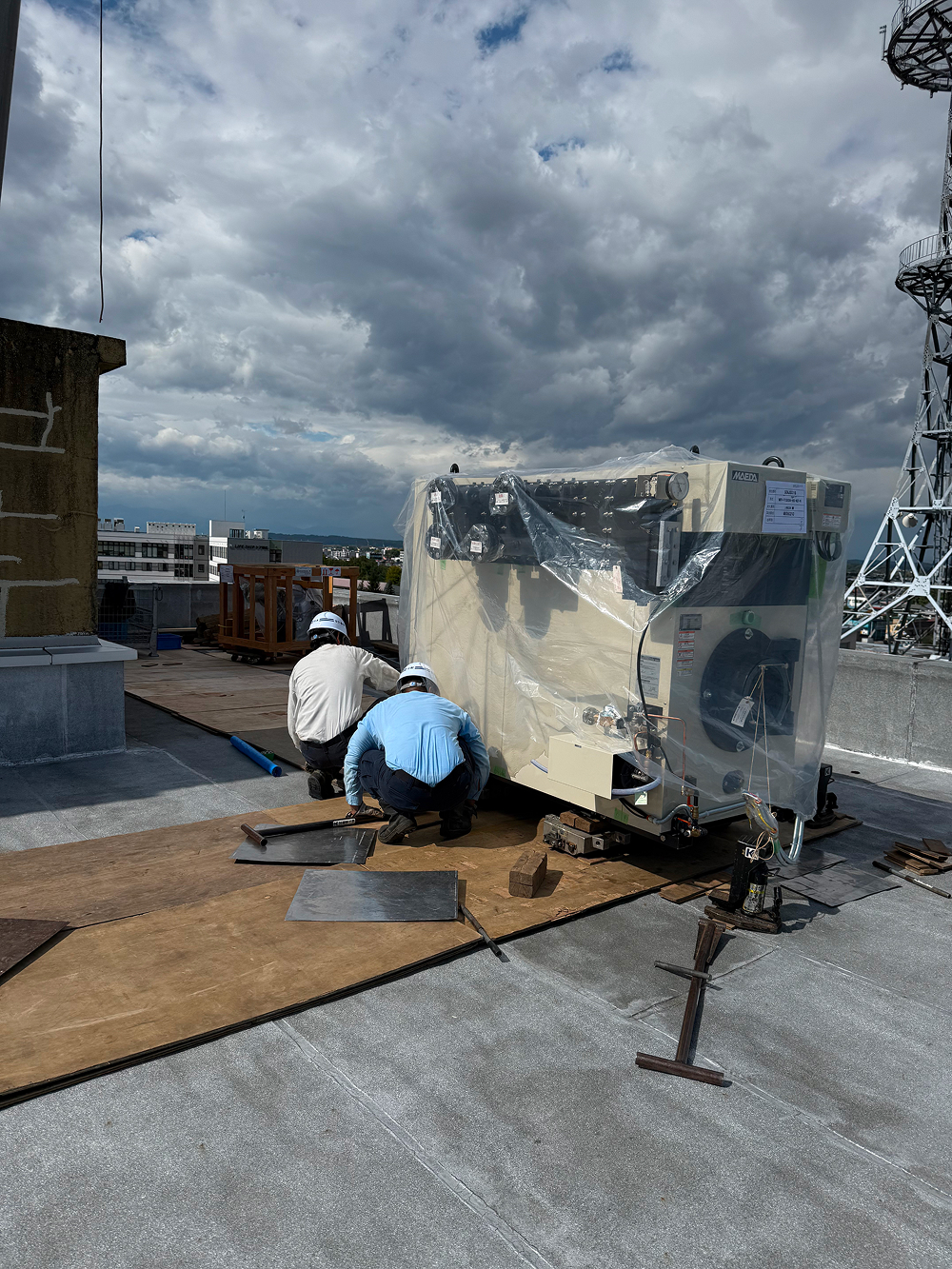 ボイラー更新工事