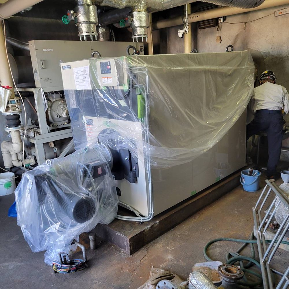 ボイラー更新工事