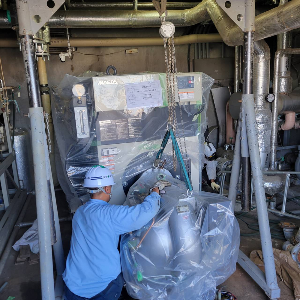 ボイラー更新工事