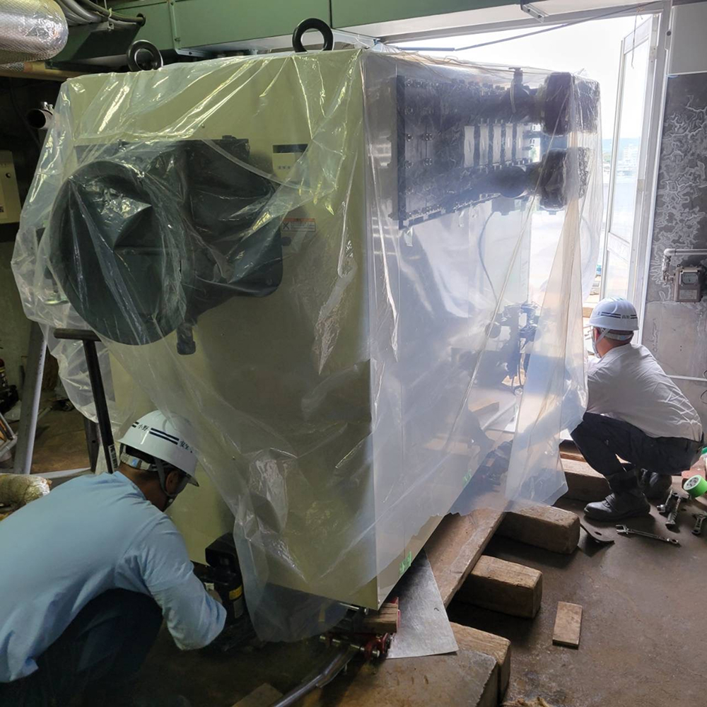 ボイラー更新工事