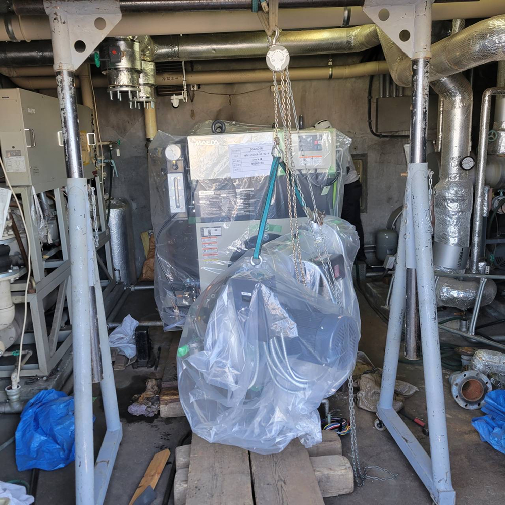 ボイラー更新工事