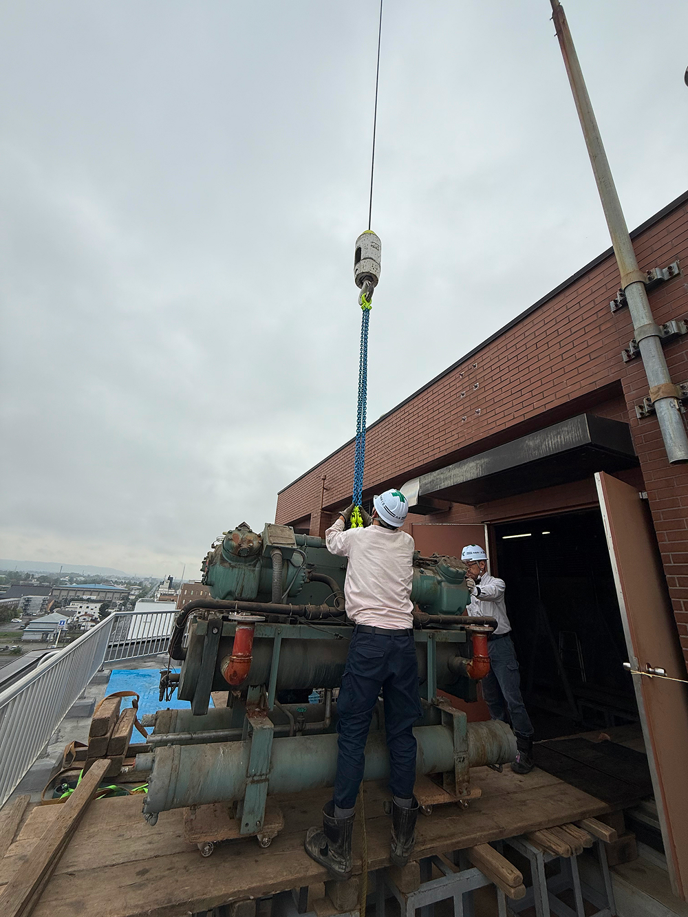 ボイラー他機器更新工事