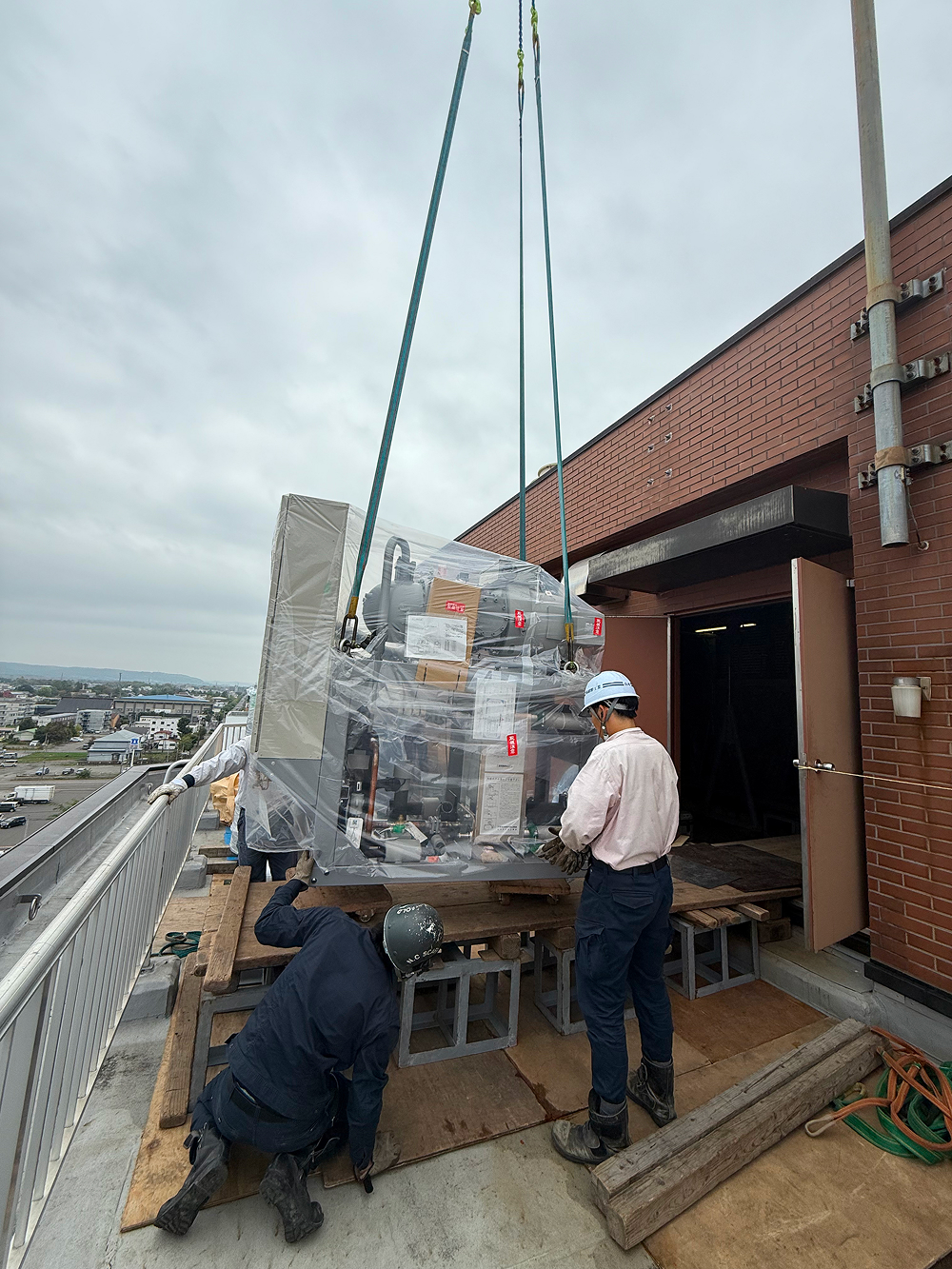 ボイラー他機器更新工事