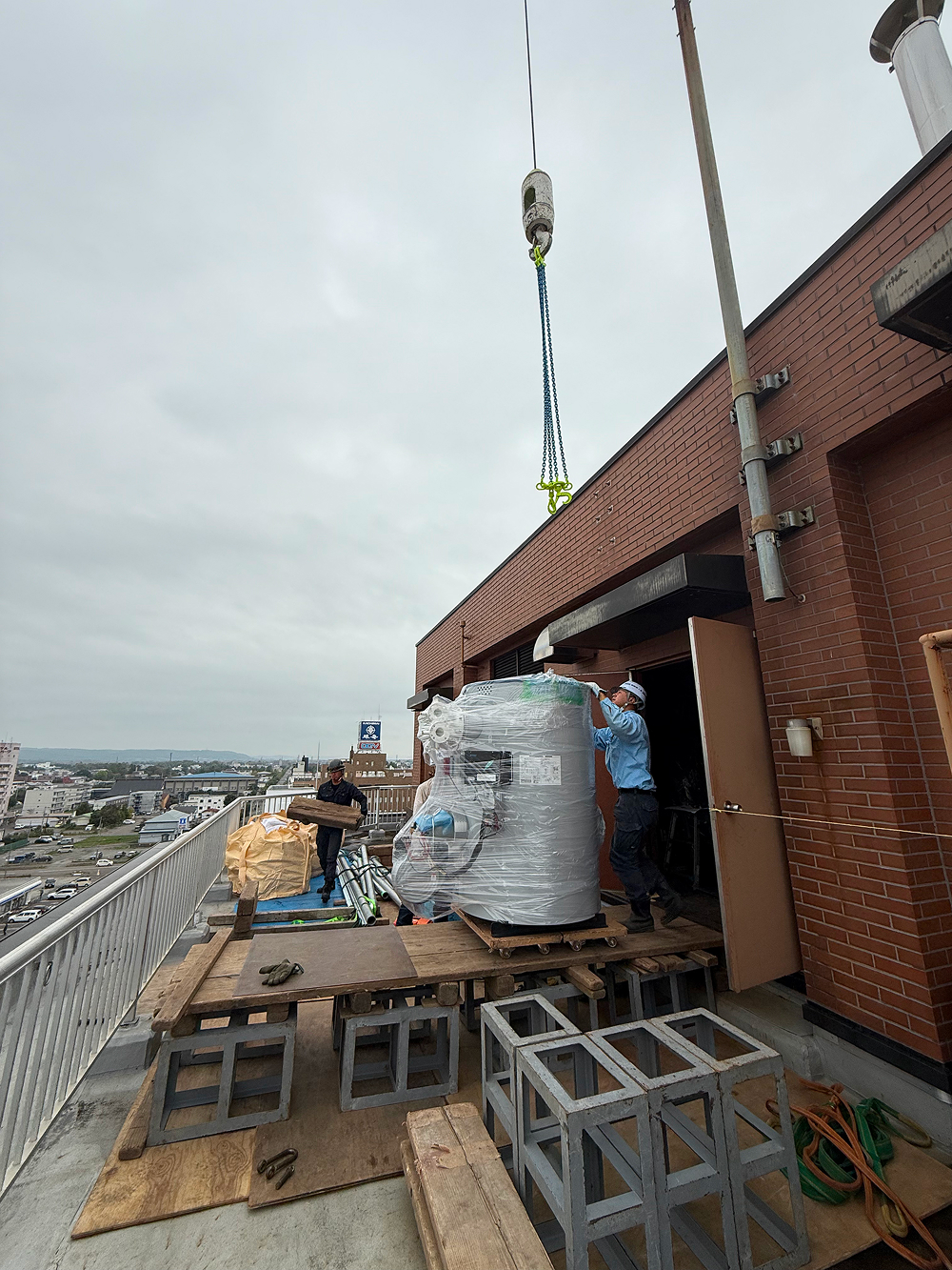 ボイラー他機器更新工事