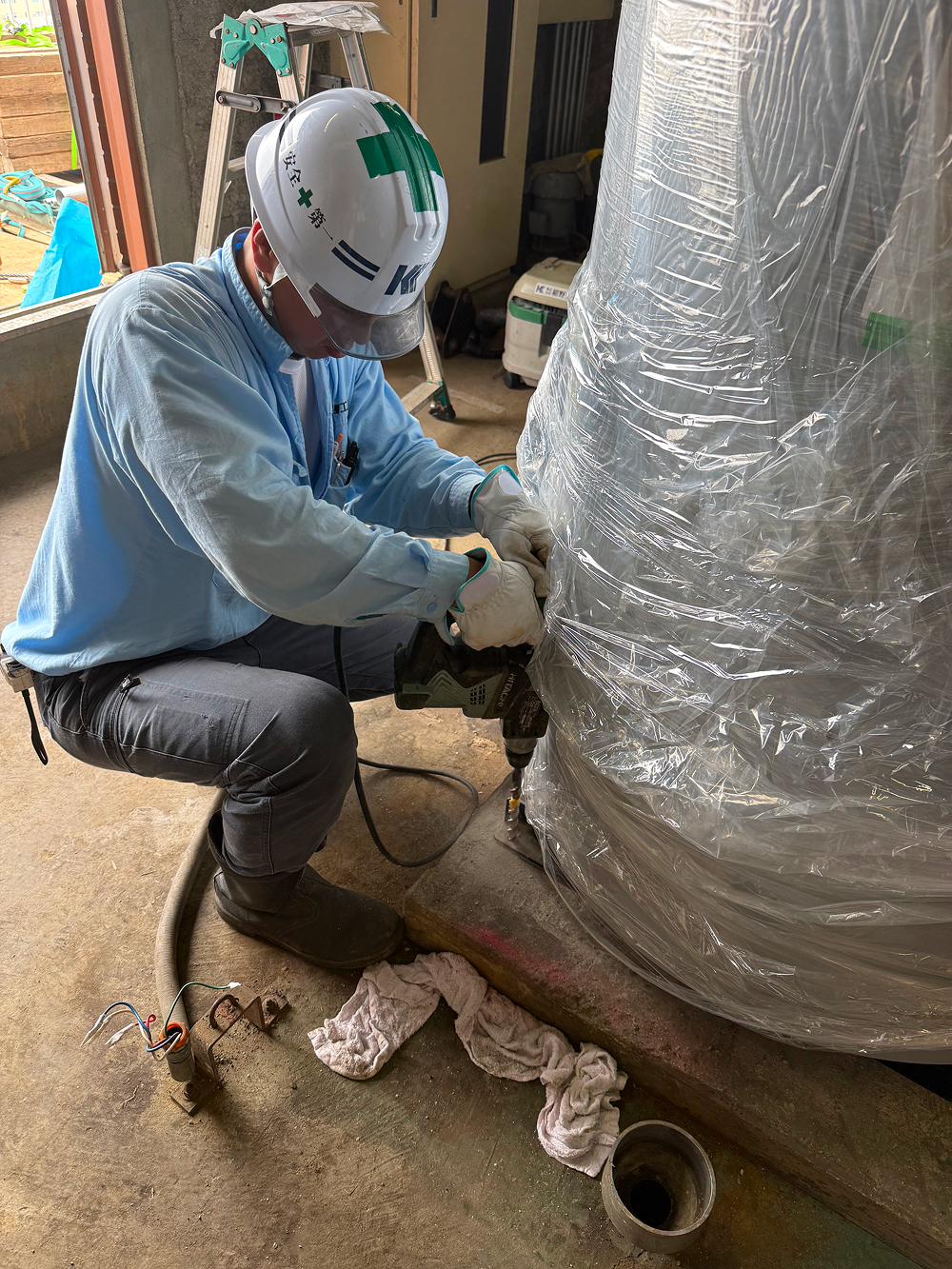 ボイラー他機器更新工事