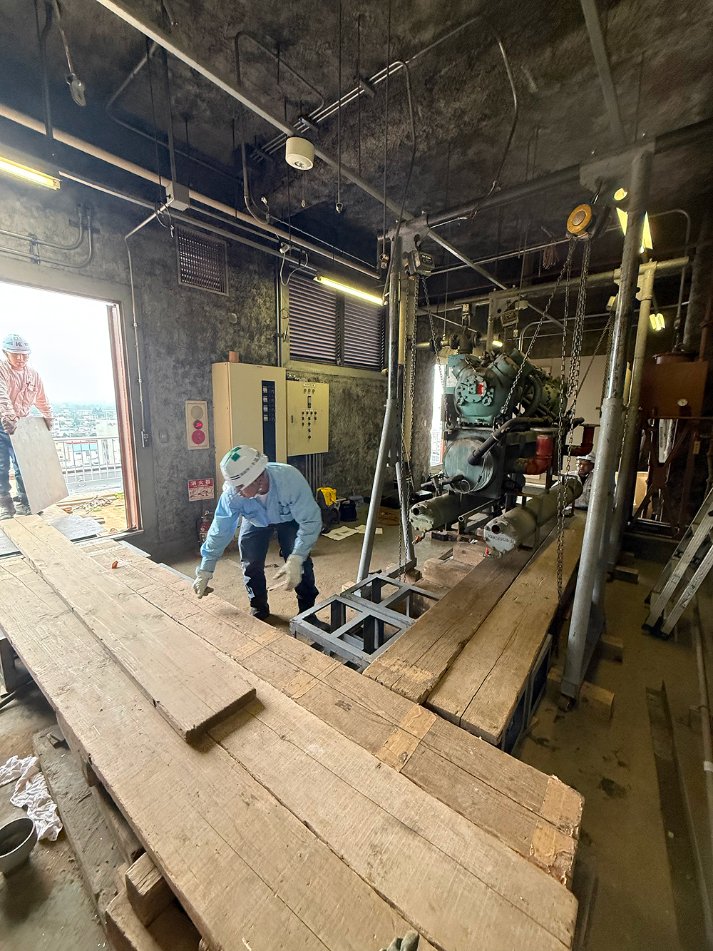 ボイラー他機器更新工事