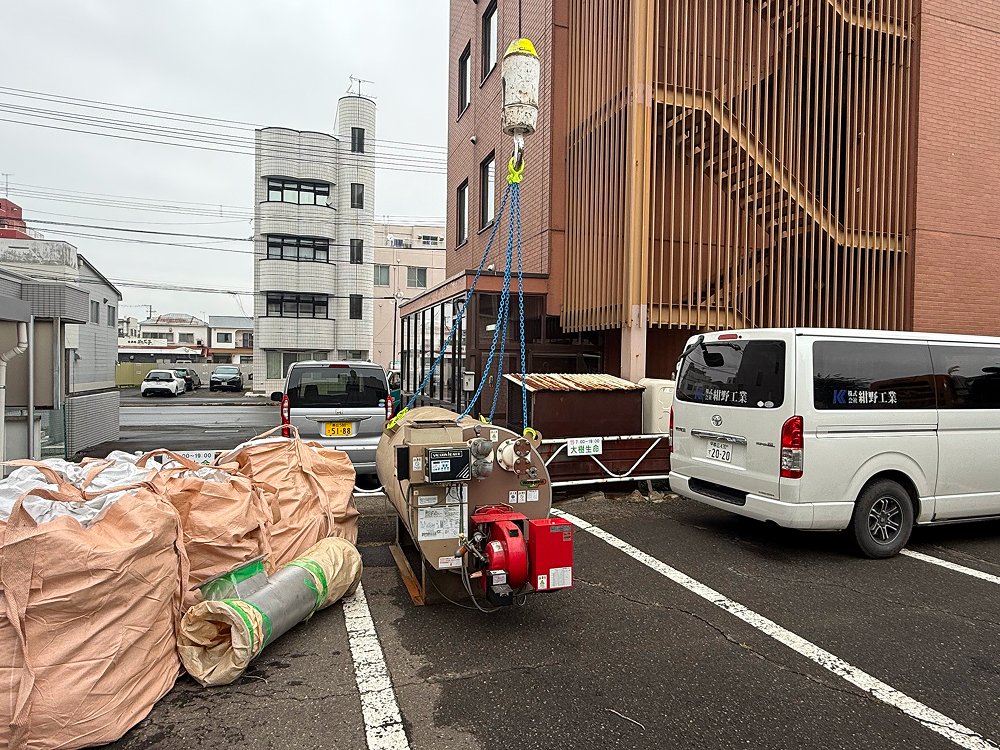 ボイラー他機器更新工事